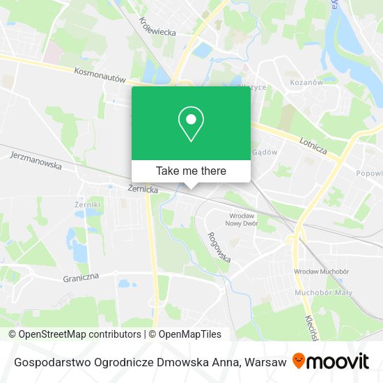 Gospodarstwo Ogrodnicze Dmowska Anna map