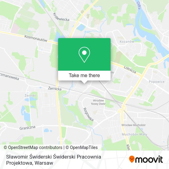 Sławomir Świderski Świderski Pracownia Projektowa map