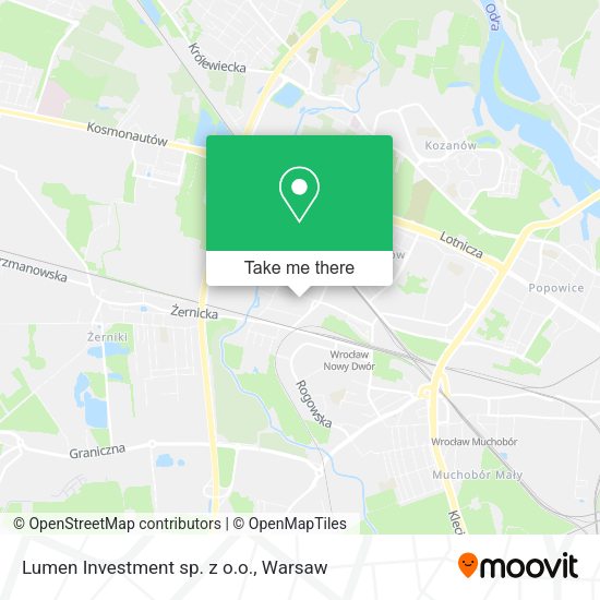 Lumen Investment sp. z o.o. map