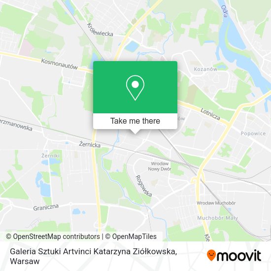 Galeria Sztuki Artvinci Katarzyna Ziółkowska map