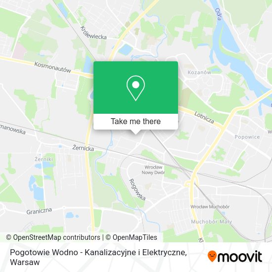 Pogotowie Wodno - Kanalizacyjne i Elektryczne map