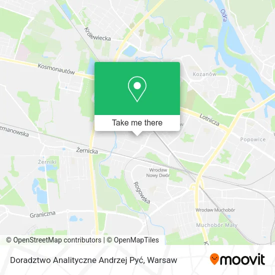Карта Doradztwo Analityczne Andrzej Pyć