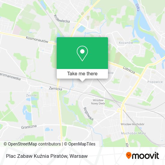 Plac Zabaw Kuźnia Piratów map