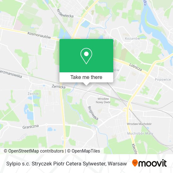 Sylpio s.c. Stryczek Piotr Cetera Sylwester map