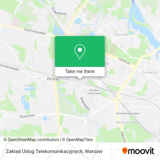 Zaklad Uslug Telekomunikacyjnych map