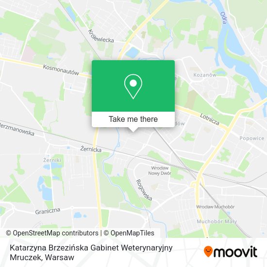 Katarzyna Brzezińska Gabinet Weterynaryjny Mruczek map