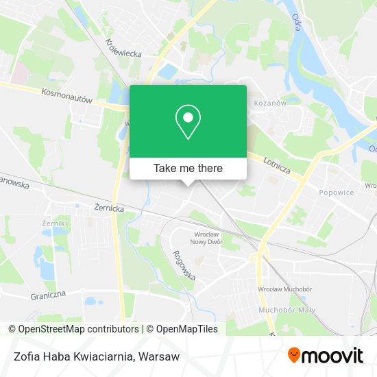 Zofia Haba Kwiaciarnia map