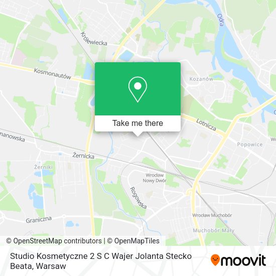 Studio Kosmetyczne 2 S C Wajer Jolanta Stecko Beata map