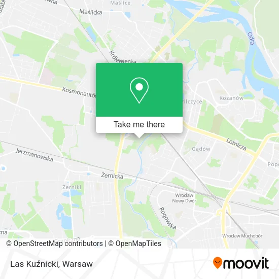 Карта Las Kuźnicki