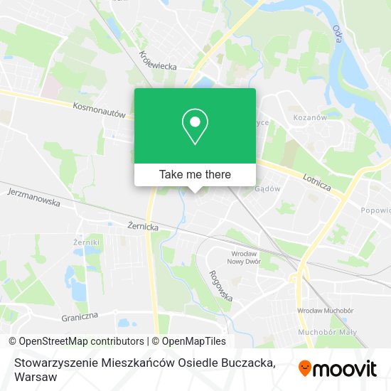 Stowarzyszenie Mieszkańców Osiedle Buczacka map