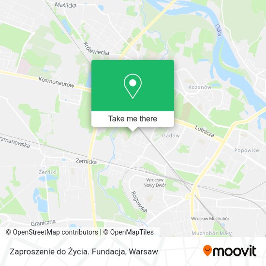 Zaproszenie do Życia. Fundacja map