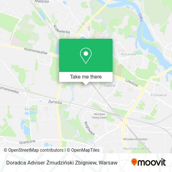 Doradca Adviser Żmudziński Zbigniew map