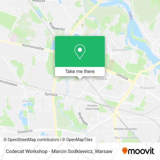 Карта Codecat Workshop - Marcin Sodkiewicz