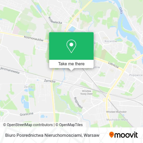 Biuro Posrednictwa Nieruchomosciami map