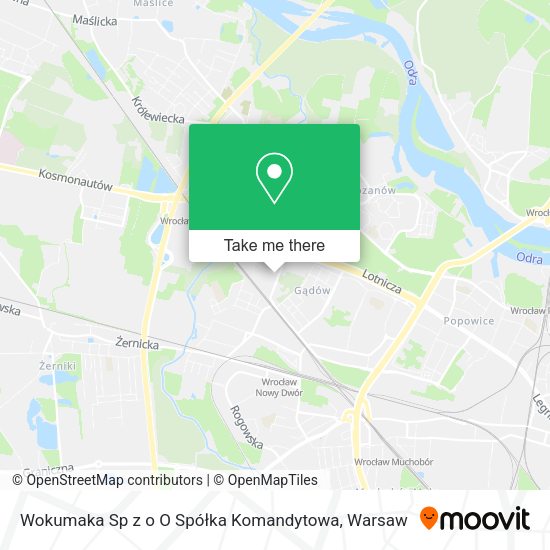 Wokumaka Sp z o O Spółka Komandytowa map