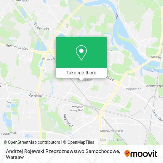 Andrzej Rojewski Rzeczoznawstwo Samochodowe map