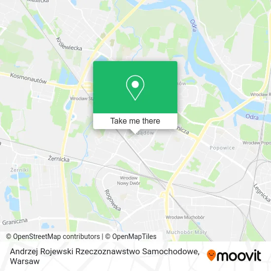 Карта Andrzej Rojewski Rzeczoznawstwo Samochodowe