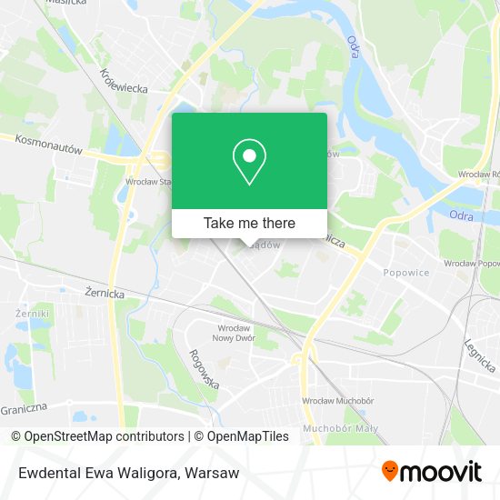 Ewdental Ewa Waligora map