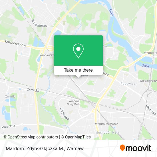 Mardom. Zdyb-Szlączka M. map