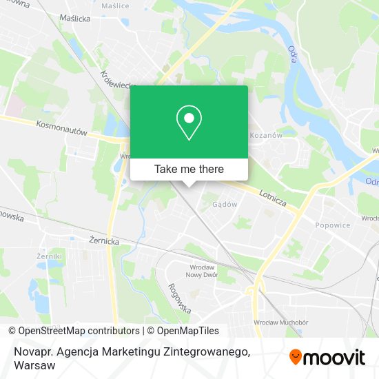 Novapr. Agencja Marketingu Zintegrowanego map