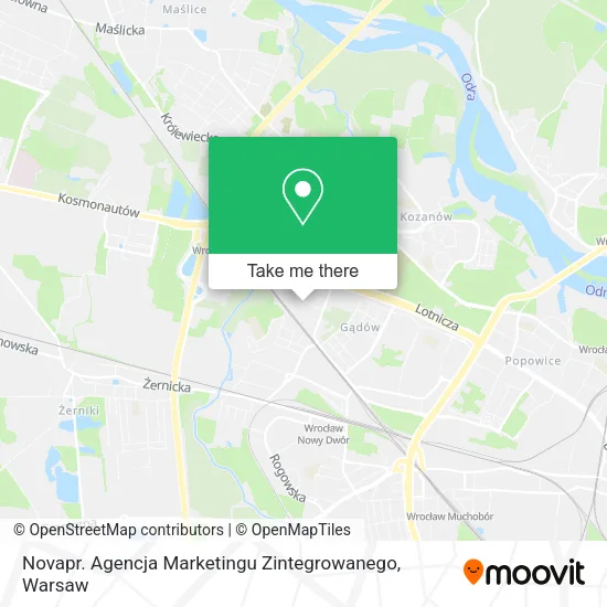 Карта Novapr. Agencja Marketingu Zintegrowanego