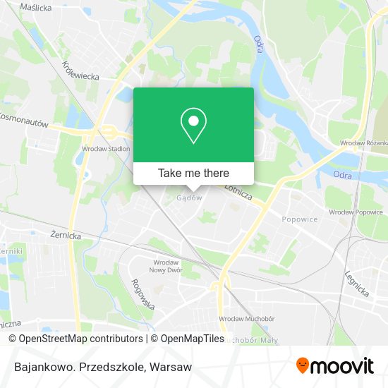 Bajankowo. Przedszkole map