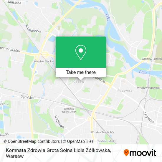 Карта Komnata Zdrowia Grota Solna Lidia Żółkowska