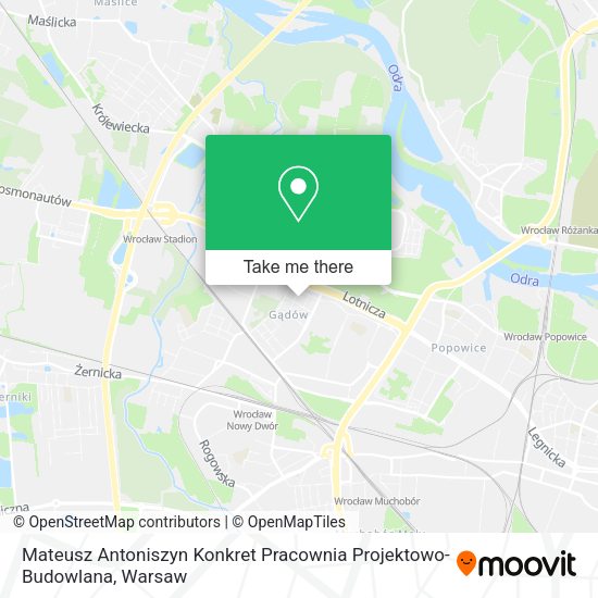 Mateusz Antoniszyn Konkret Pracownia Projektowo-Budowlana map