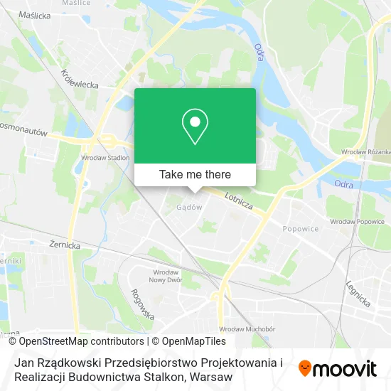 Jan Rządkowski Przedsiębiorstwo Projektowania i Realizacji Budownictwa Stalkon map