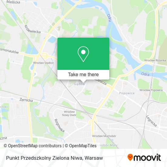 Punkt Przedszkolny Zielona Niwa map