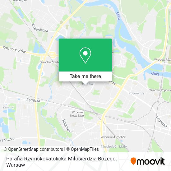 Parafia Rzymskokatolicka Miłosierdzia Bożego map