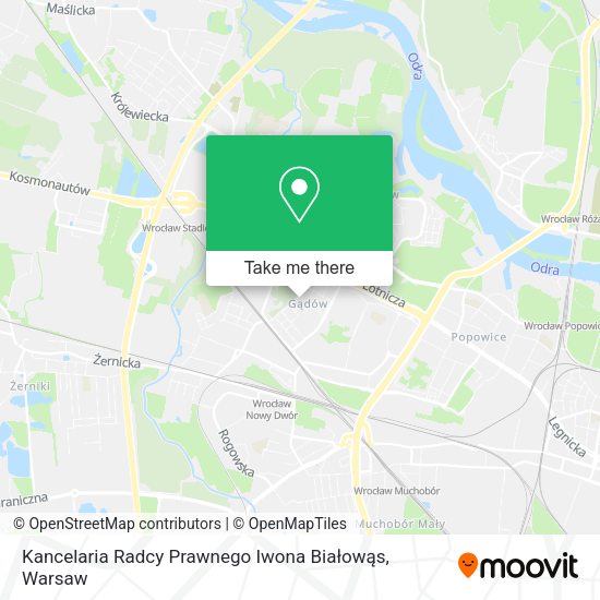 Kancelaria Radcy Prawnego Iwona Białowąs map