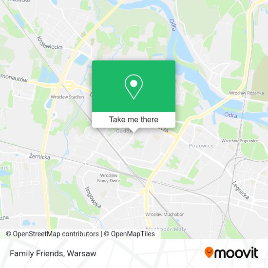 Family Friends map