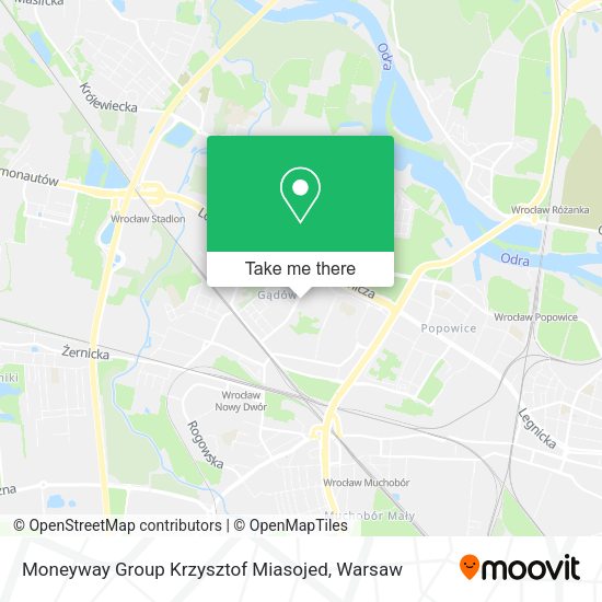 Moneyway Group Krzysztof Miasojed map