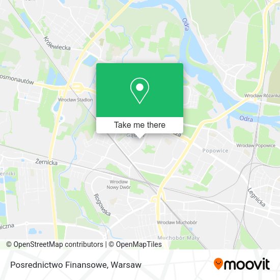 Posrednictwo Finansowe map