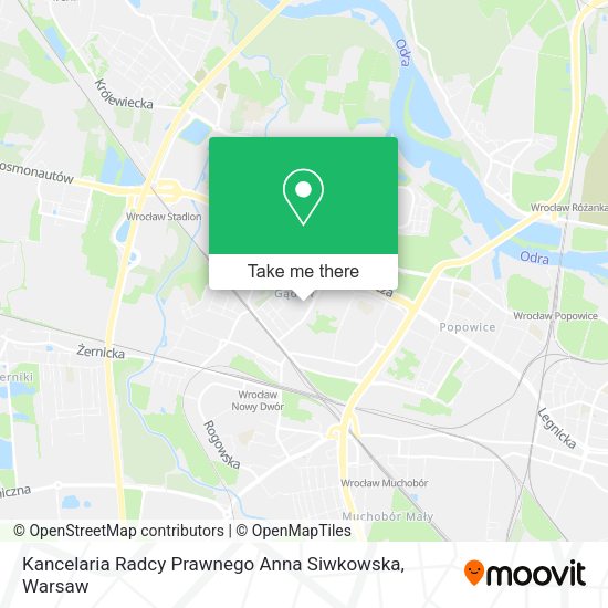 Kancelaria Radcy Prawnego Anna Siwkowska map