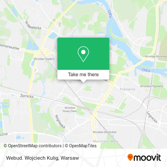 Карта Webud. Wojciech Kulig
