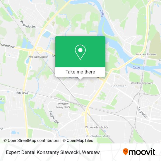 Expert Dental Konstanty Slawecki map