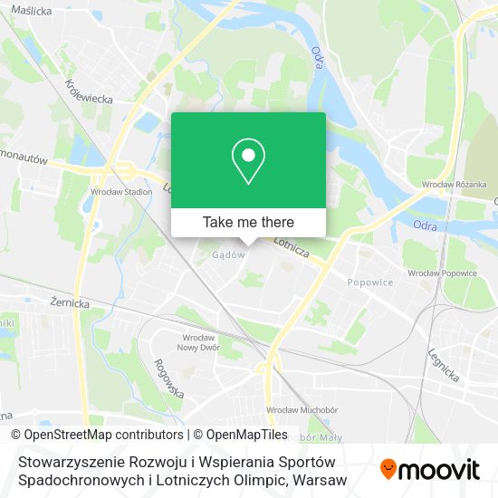 Stowarzyszenie Rozwoju i Wspierania Sportów Spadochronowych i Lotniczych Olimpic map