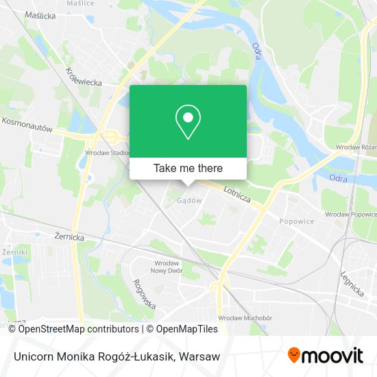 Unicorn Monika Rogóż-Łukasik map