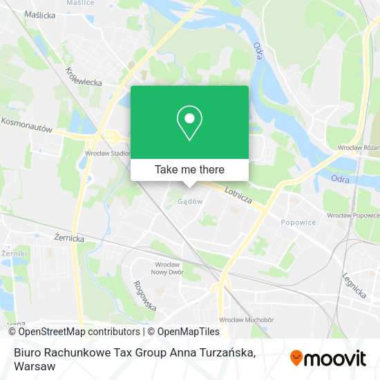 Biuro Rachunkowe Tax Group Anna Turzańska map