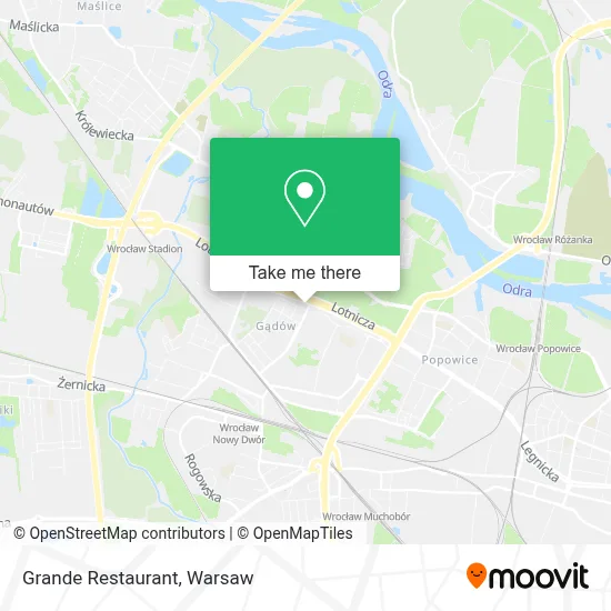 Grande Restaurant map