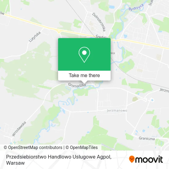 Карта Przedsiebiorstwo Handlowo Uslugowe Agpol