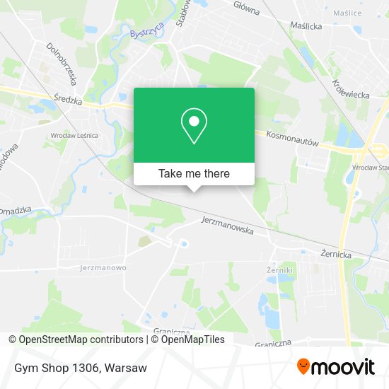 Gym Shop 1306 map