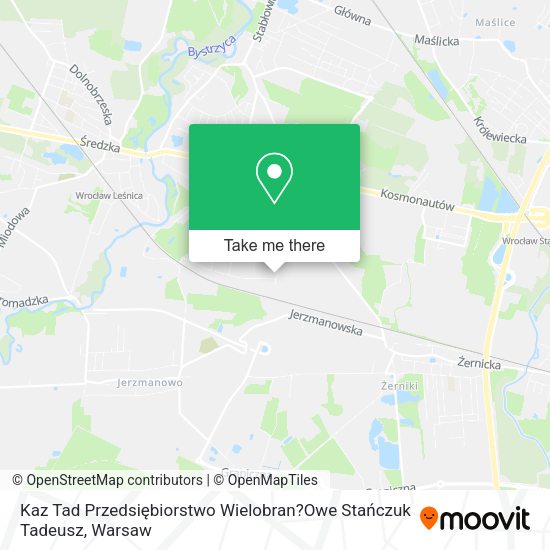 Kaz Tad Przedsiębiorstwo Wielobran?Owe Stańczuk Tadeusz map