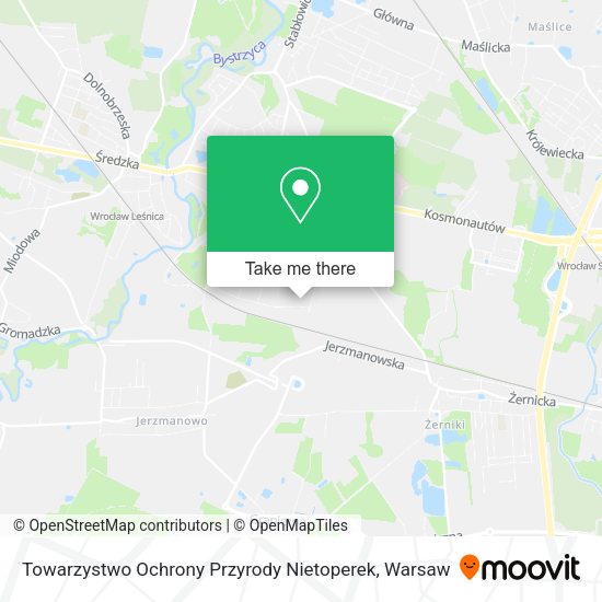 Towarzystwo Ochrony Przyrody Nietoperek map