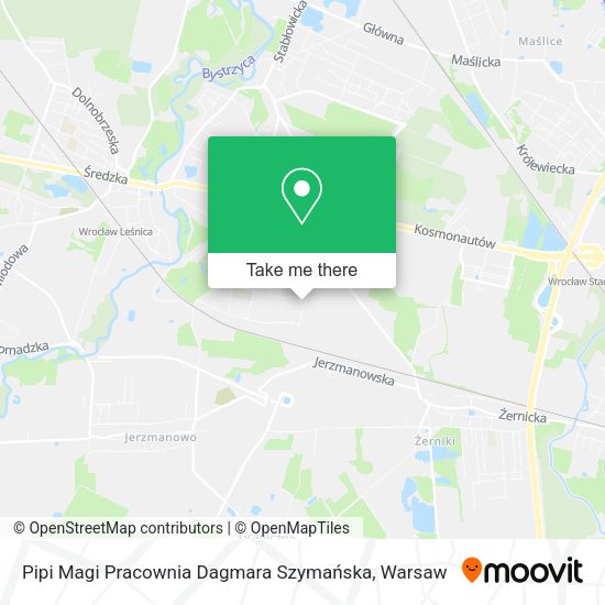 Pipi Magi Pracownia Dagmara Szymańska map