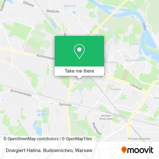 Dowgiert Halina. Budownictwo map