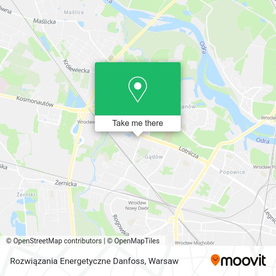 Rozwiązania Energetyczne Danfoss map