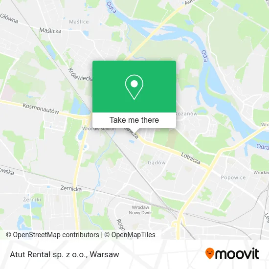 Карта Atut Rental sp. z o.o.
